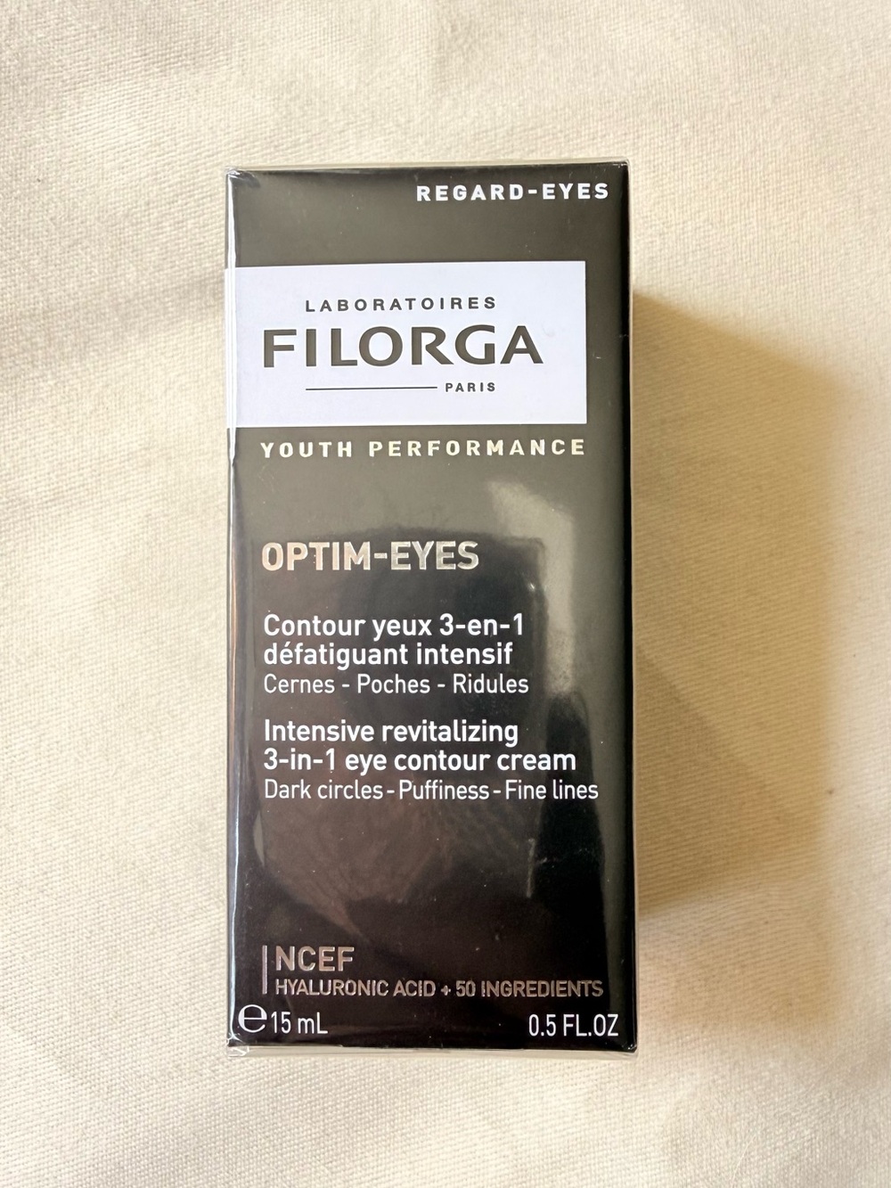 Filorga Paris Optim-Eyes Intensive Revitalizing 3-in-1 Eye Contour Cream 0.5 fl